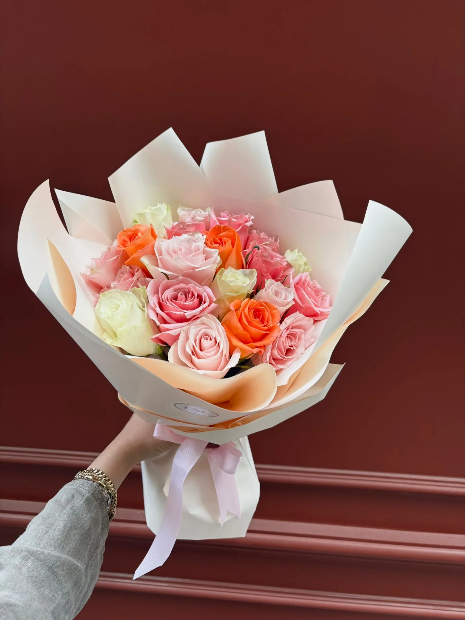 Soft Romance 20’li Renkli Gül Buketi