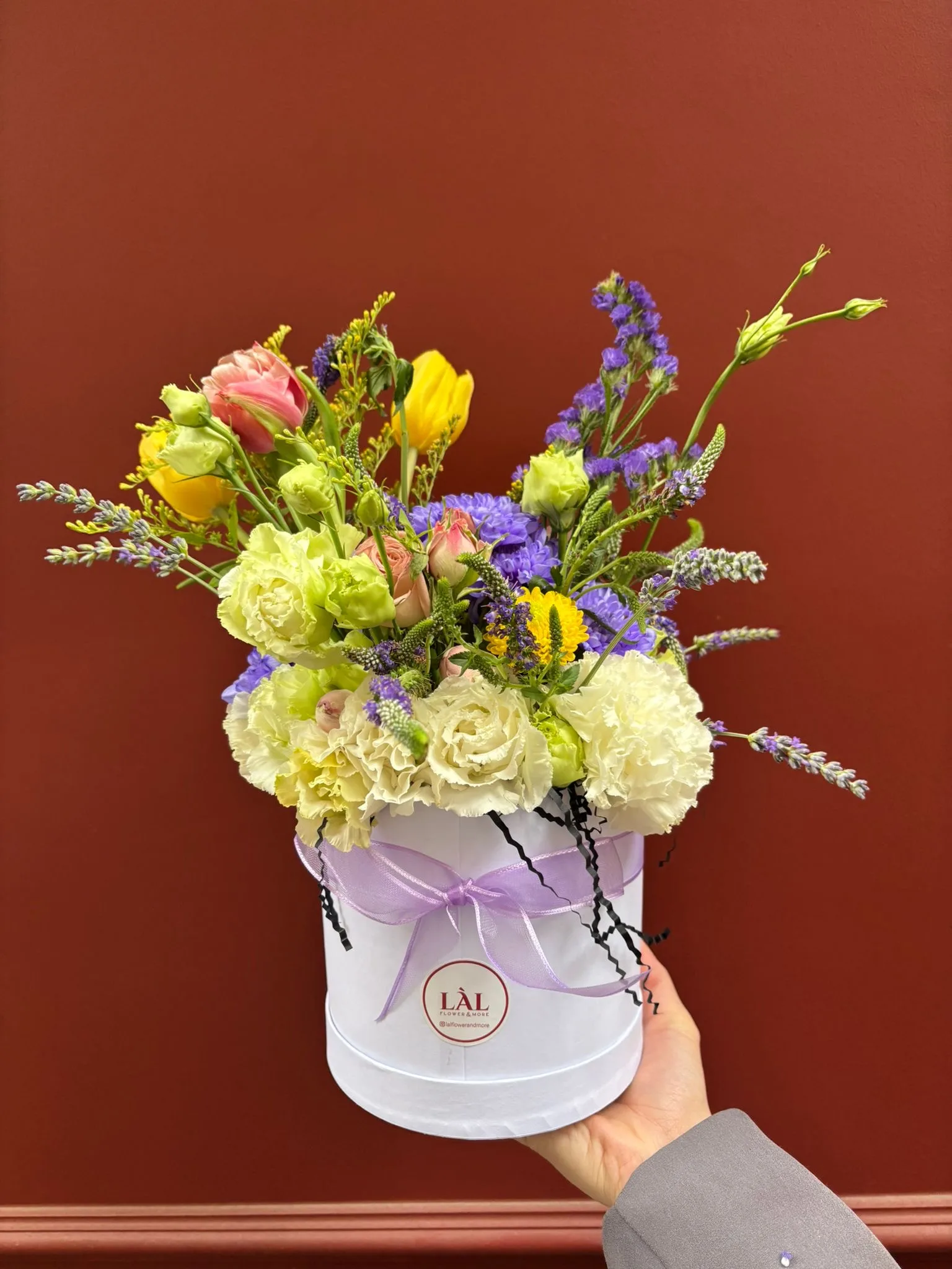 Mor Esinti Flower Box